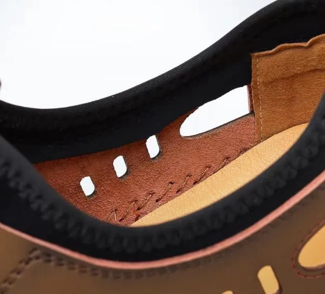 Handmade Soft Flat Bottom Breathable Hole Shoes