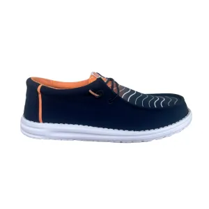 Hey Dude Men Wally Surf Waves Navy/Multi