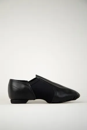 Kids Unisex Jazz Shoes Leather Slip-On Dance Shoes