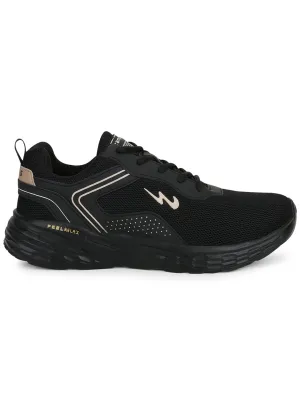 KOSMO PRO Black Men's Running Shoes