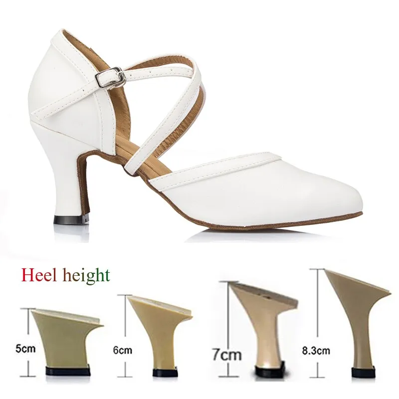 Let's Go Dancing White Heels