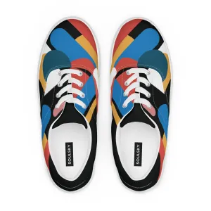 LIGHT STREAK Women’s Lace-Up Canvas Shoes