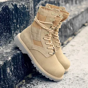 Men's military tactical boots High cut work boots combat boots