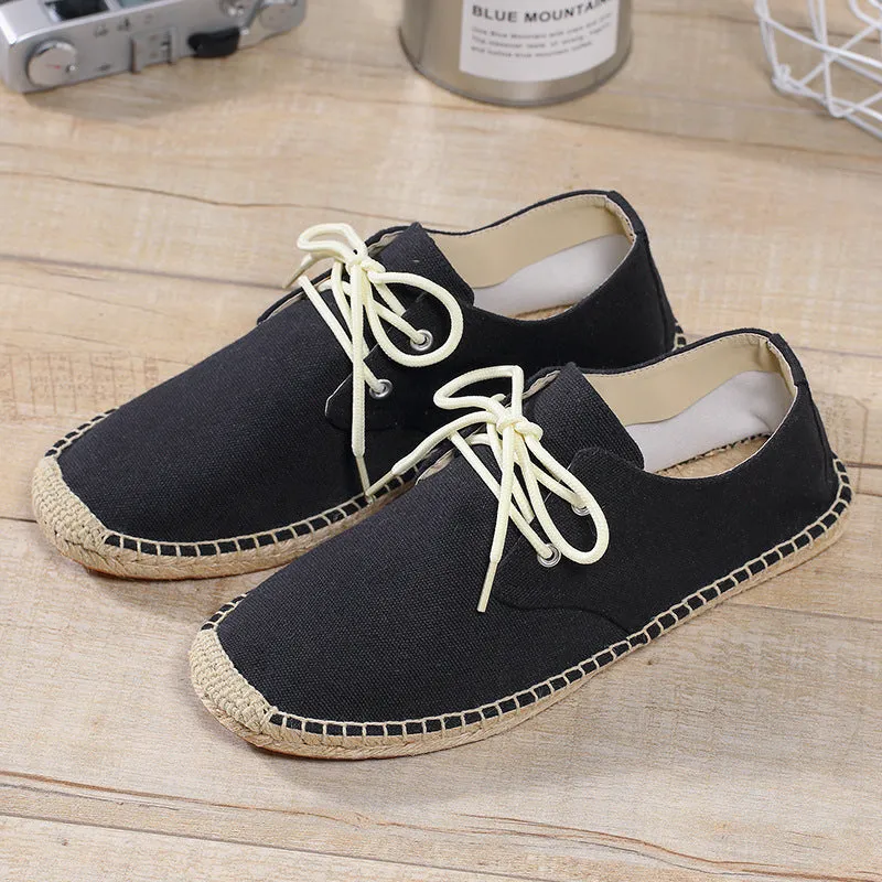 Men's shoes Linen canvas