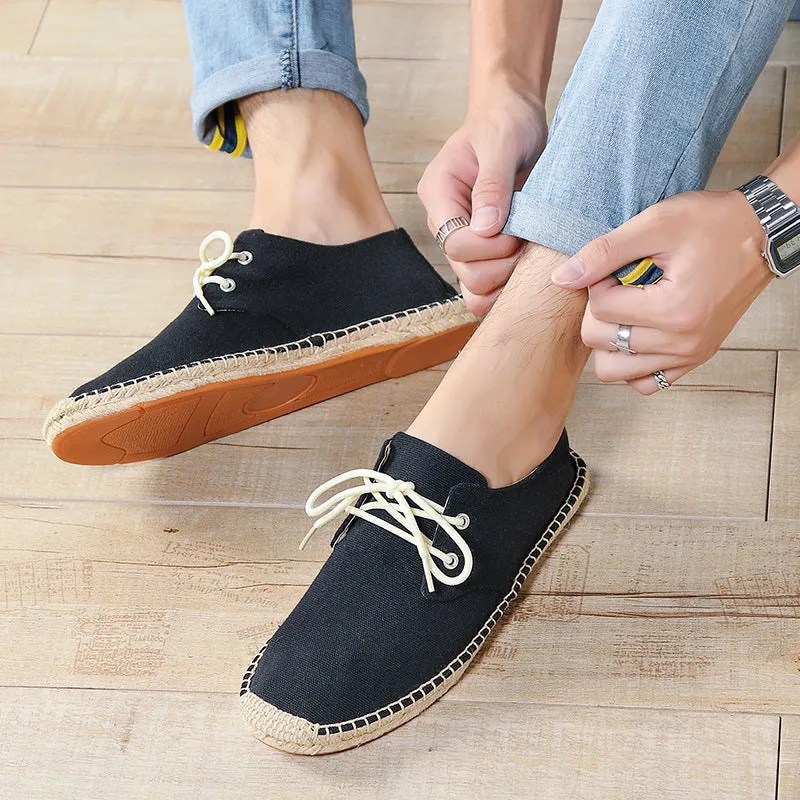 Men's shoes Linen canvas