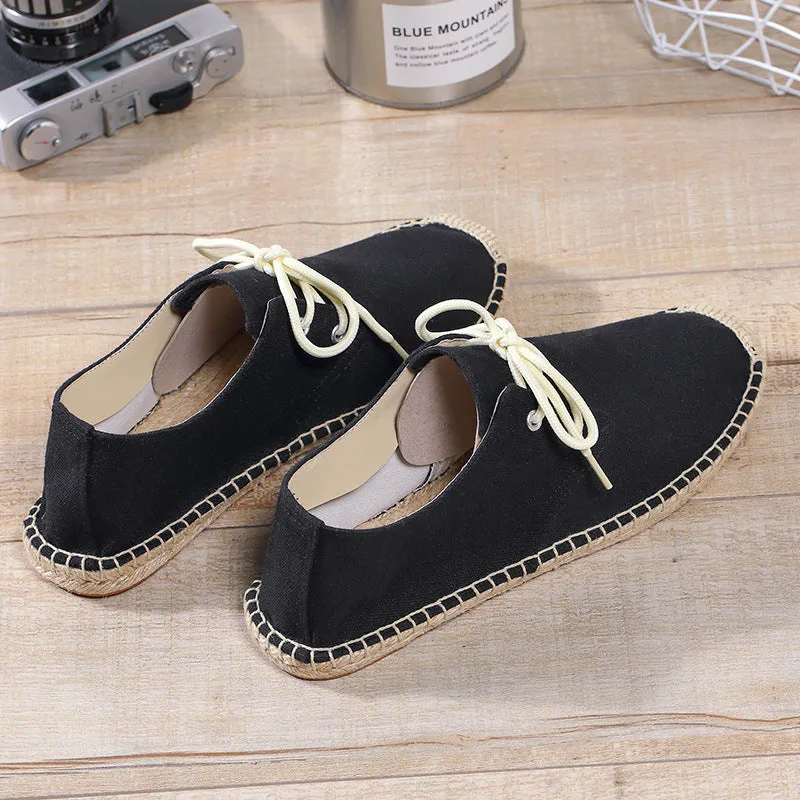 Men's shoes Linen canvas