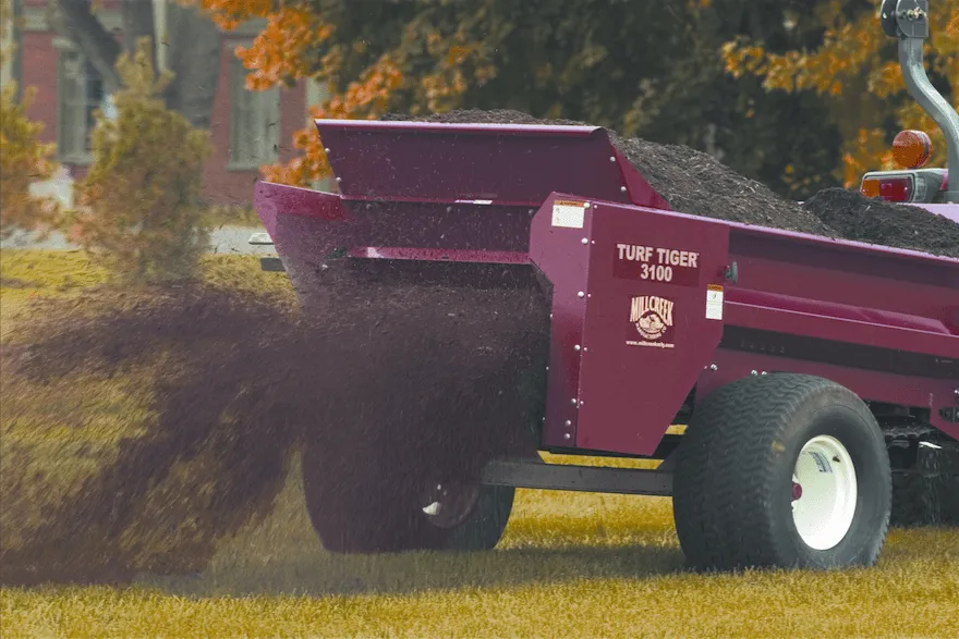 Mill Creek Mid-Size Top Dressers | Turf Tiger 3100 & 3200 Model | For Tractors