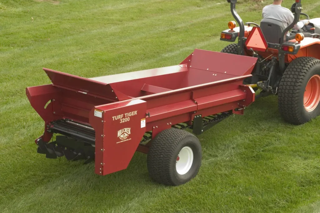 Mill Creek Mid-Size Top Dressers | Turf Tiger 3100 & 3200 Model | For Tractors