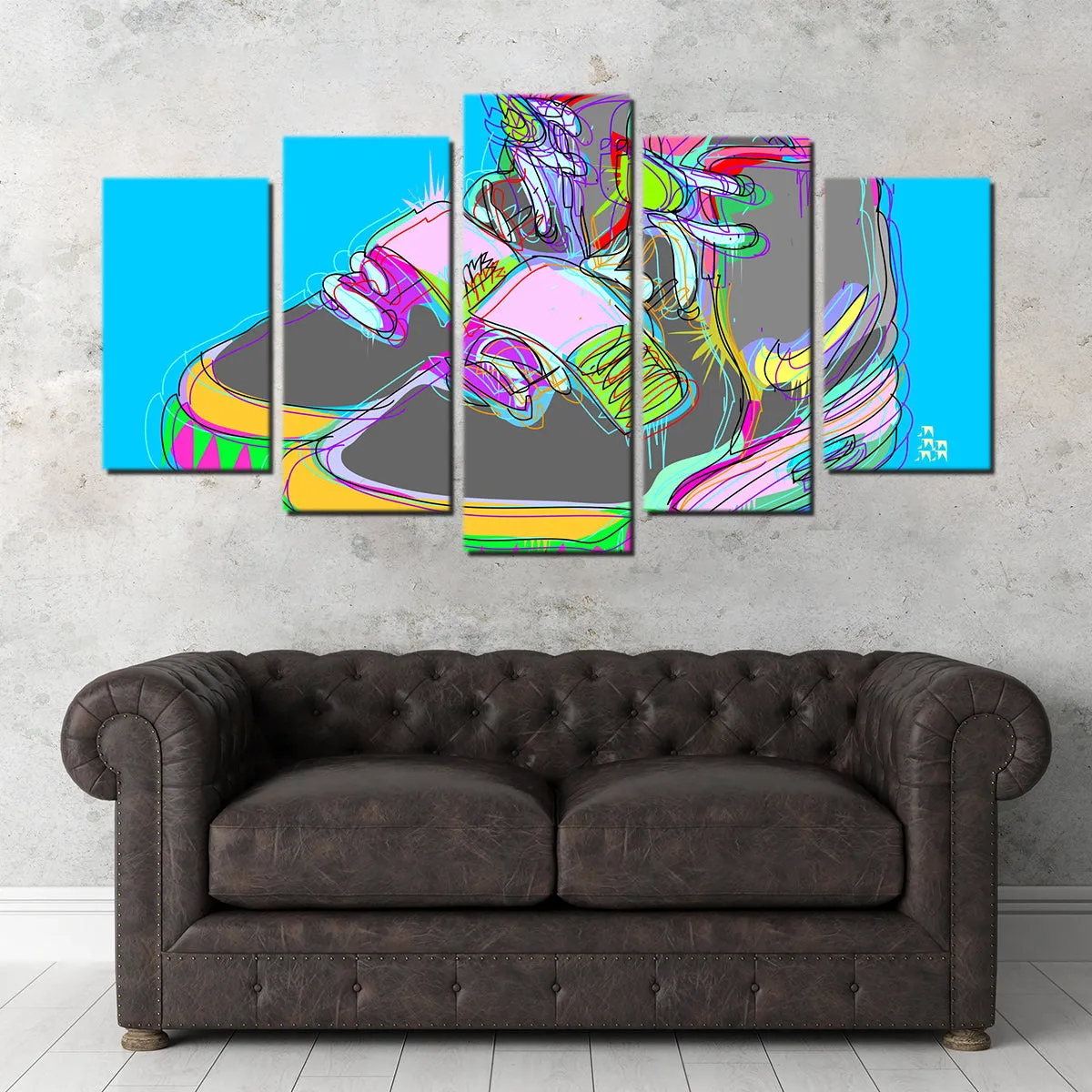 Nike Air Yeezy 2 Wall Art