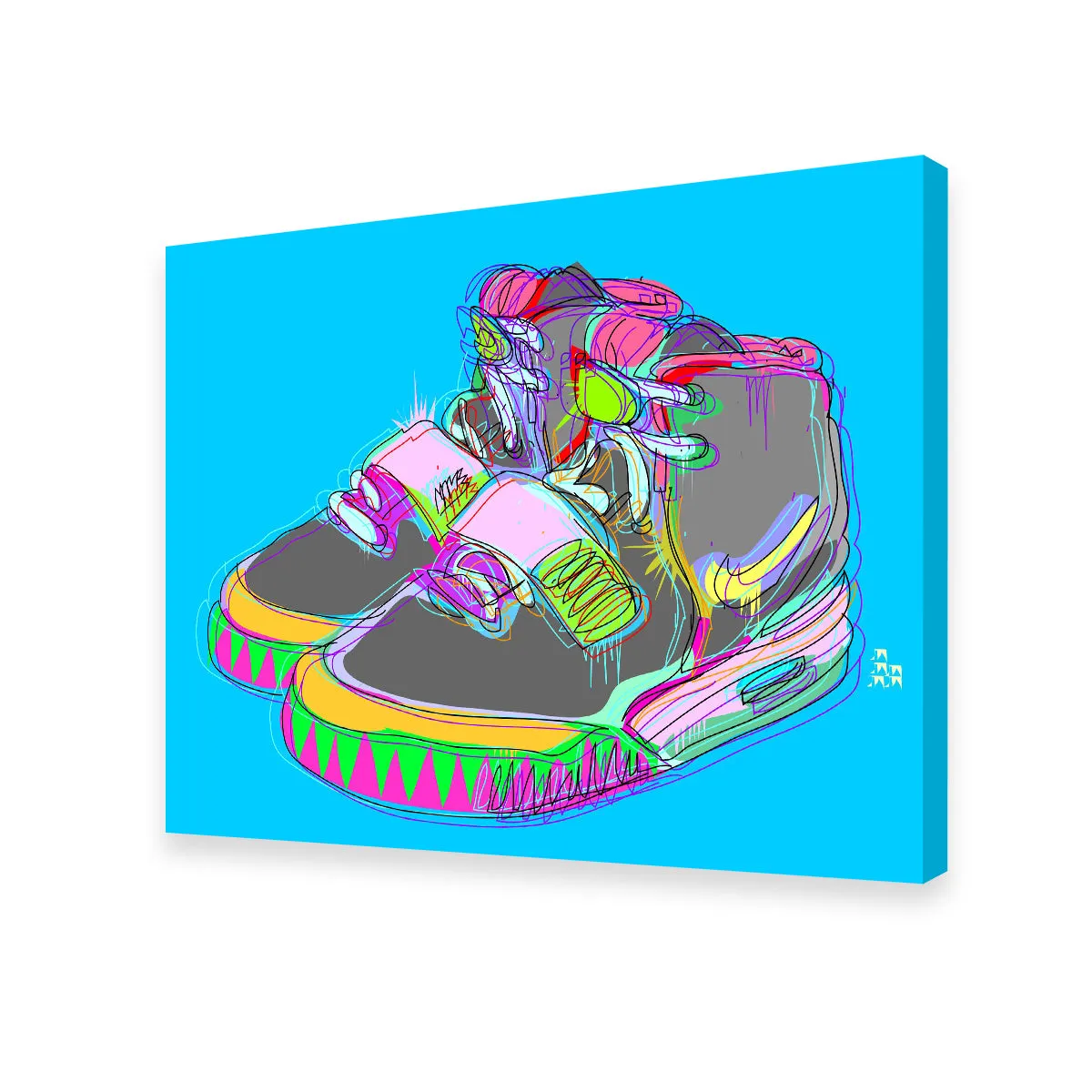 Nike Air Yeezy 2 Wall Art