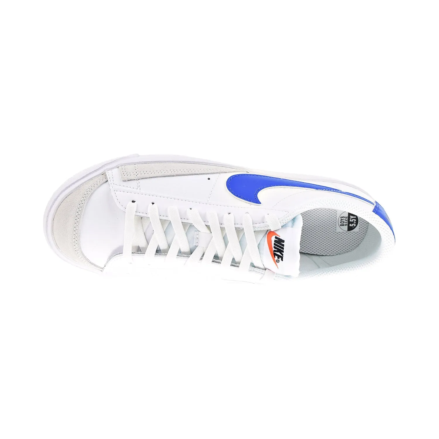 Nike Blazer Low '77 (GS) Big Kids' White-Hyper Royal
