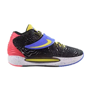Nike KD 14 Pop Art Men's Shoes Black-White-Yellow Strike