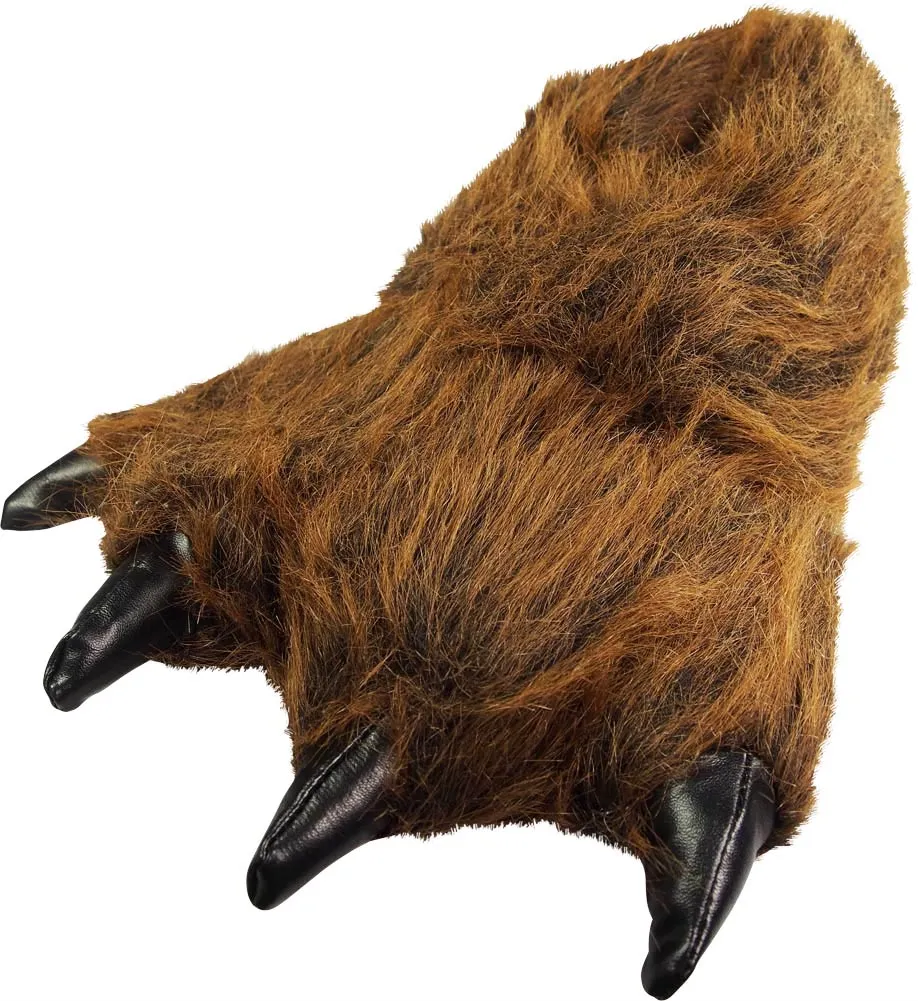 Norty Boys Girls Women Men Soft Animal Claw Paw Feet Indoor Slippers