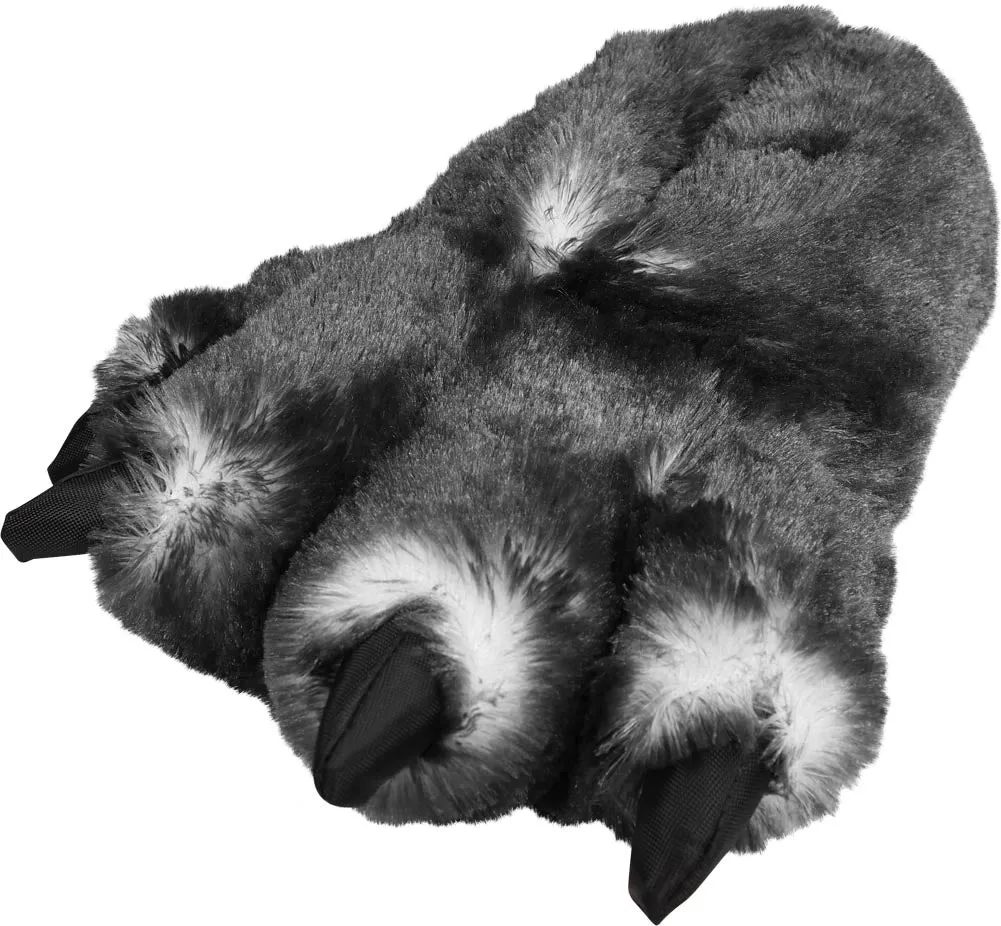 Norty Boys Girls Women Men Soft Animal Claw Paw Feet Indoor Slippers