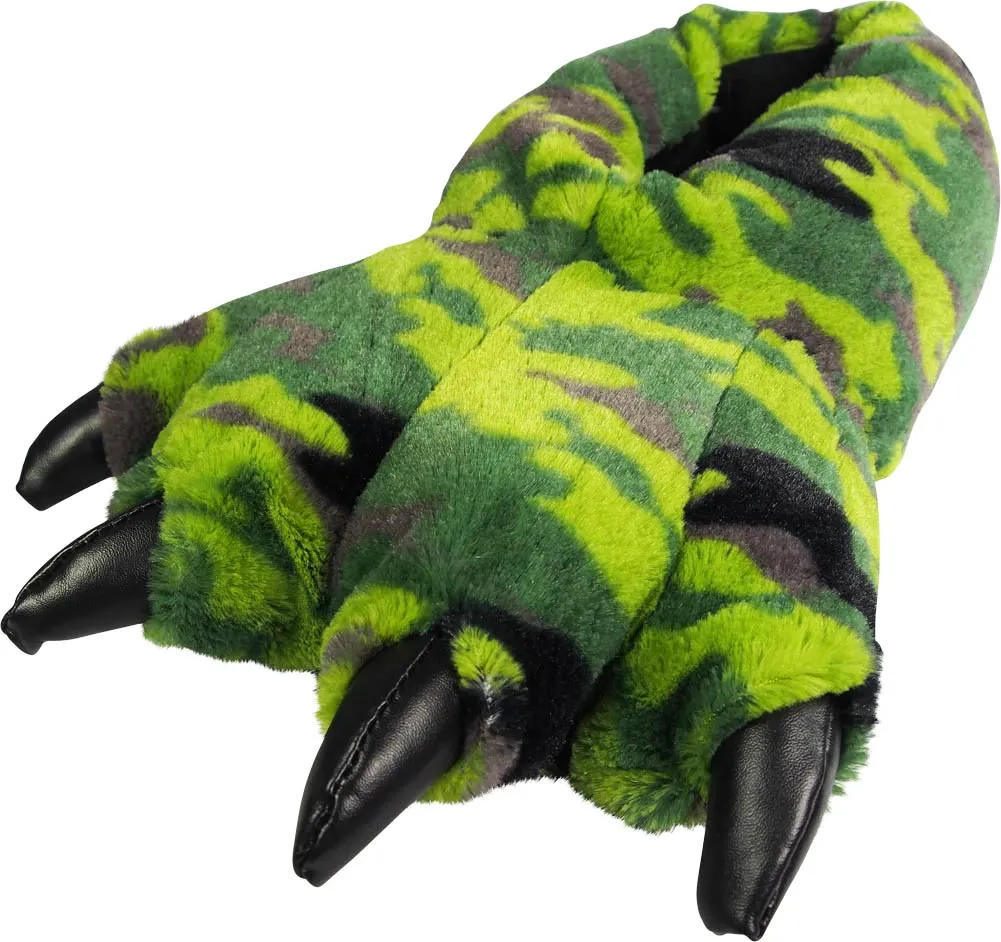 Norty Boys Girls Women Men Soft Animal Claw Paw Feet Indoor Slippers