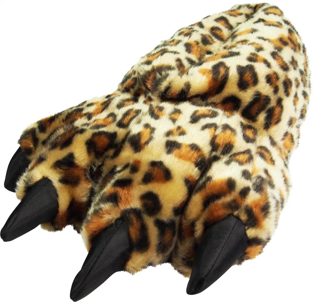 Norty Boys Girls Women Men Soft Animal Claw Paw Feet Indoor Slippers
