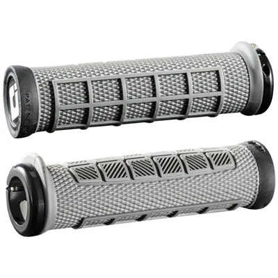 Odi Elite Pro Lock-On Grips Graphite With Black Clamps Elite Pro V2.1 Lock-On Odi Gripstape