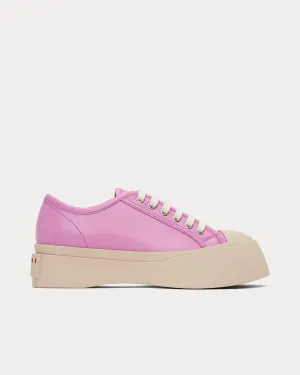 Pablo Leather Lilac Low Top Sneakers