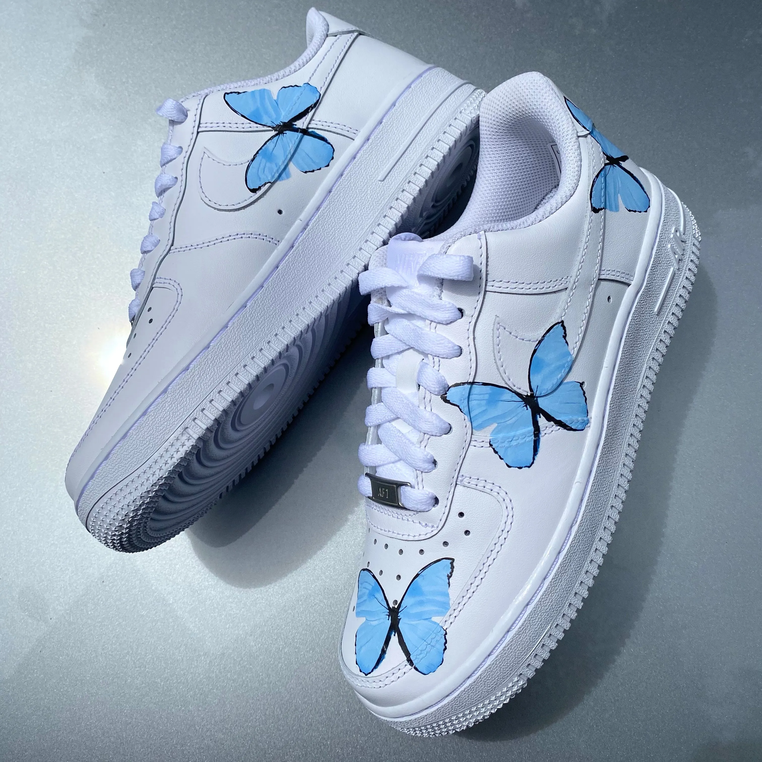 Pastel Blue Butterfly AF1
