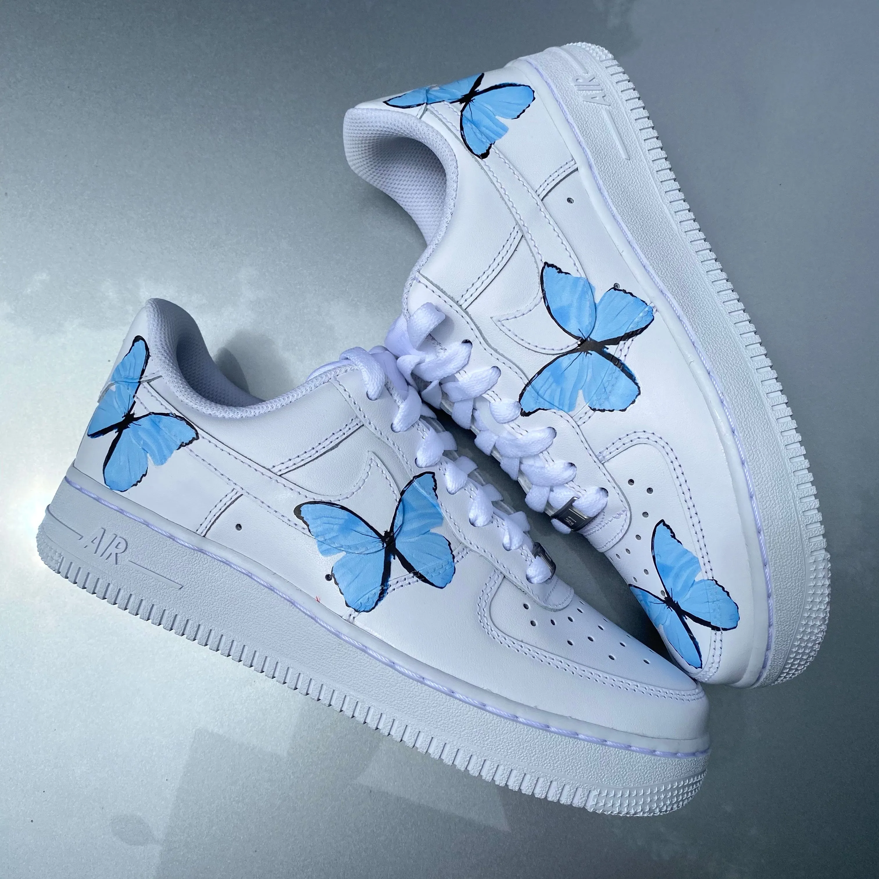 Pastel Blue Butterfly AF1