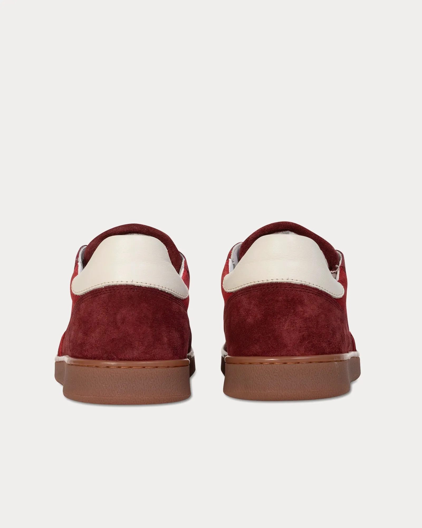 Pillar Court II Suede Ruby Low Top Sneakers
