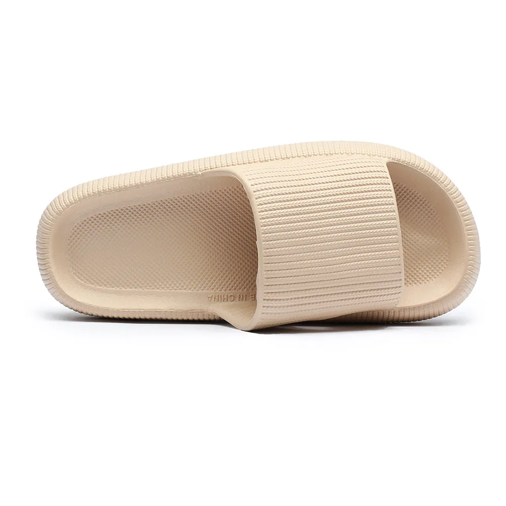 Pillow Slides Slippers for Women,Men Quick Drying Non-Slip Massage Bath Shower Outdoor Sandals with Soft Thick Sole