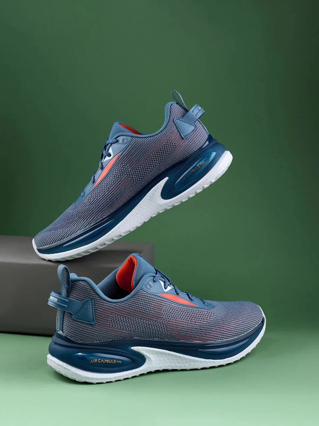 PREXTON Blue Men's Running Shoes