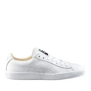 Puma Men's Basket Classic Lfs Running Shoe in White