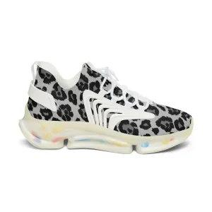 Snow Leopard print Sporty Dad Sneakers