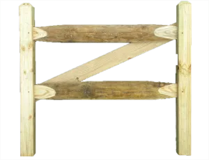 Split Rail Fence Gate