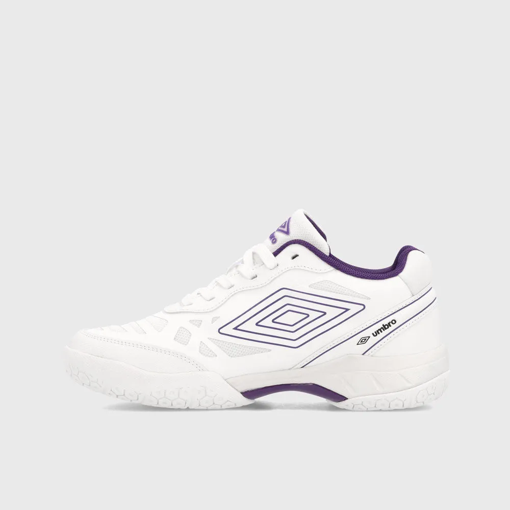 Umbro Womens Court Play White/violet _ 183436 _ White