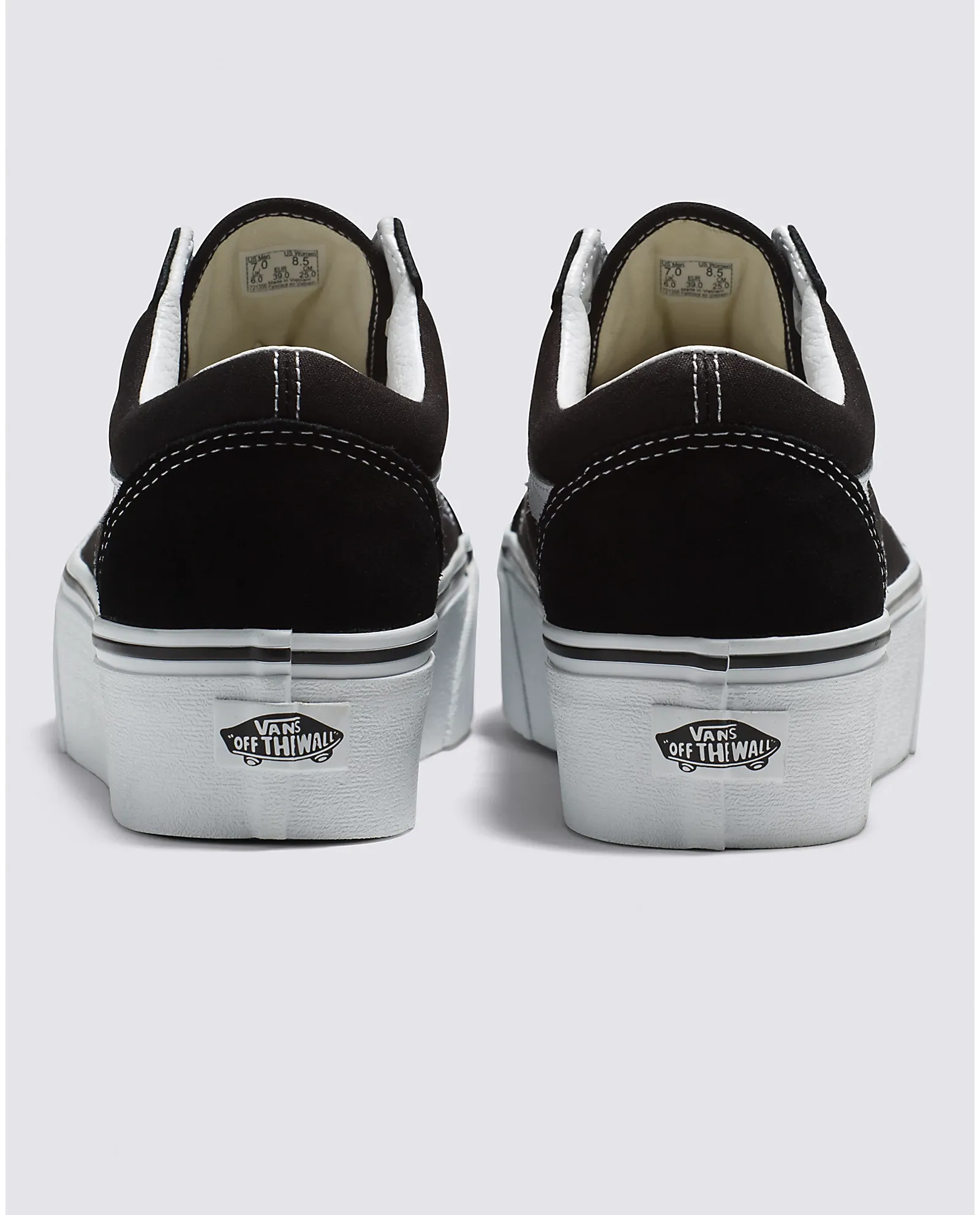 Vans Old Skool Stackform Shoe Suede/Canvas Black VN0A7Q5M6BT