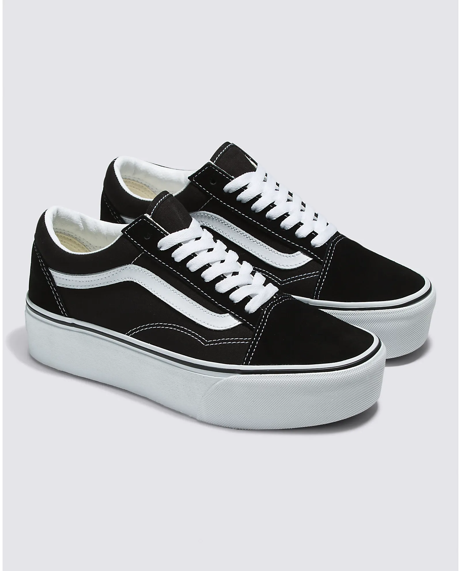 Vans Old Skool Stackform Shoe Suede/Canvas Black VN0A7Q5M6BT