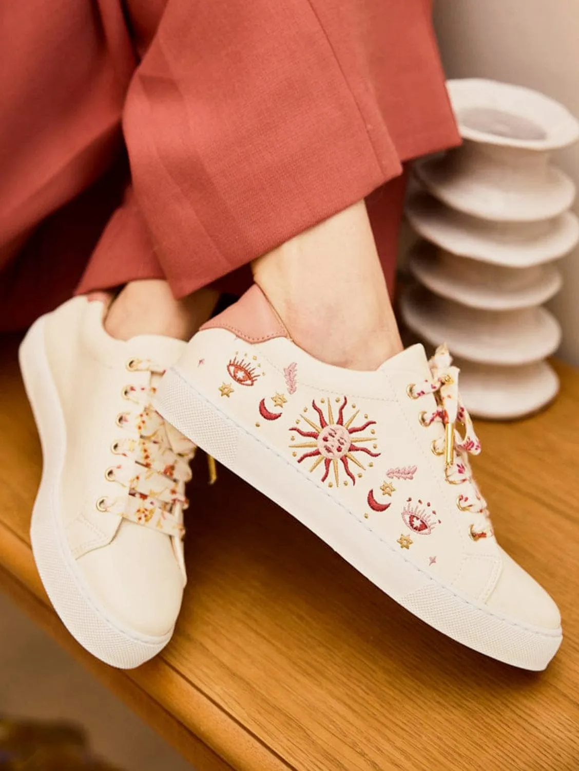 Virevolte Recycled Grain Leather Vegan Sneakers | Astral