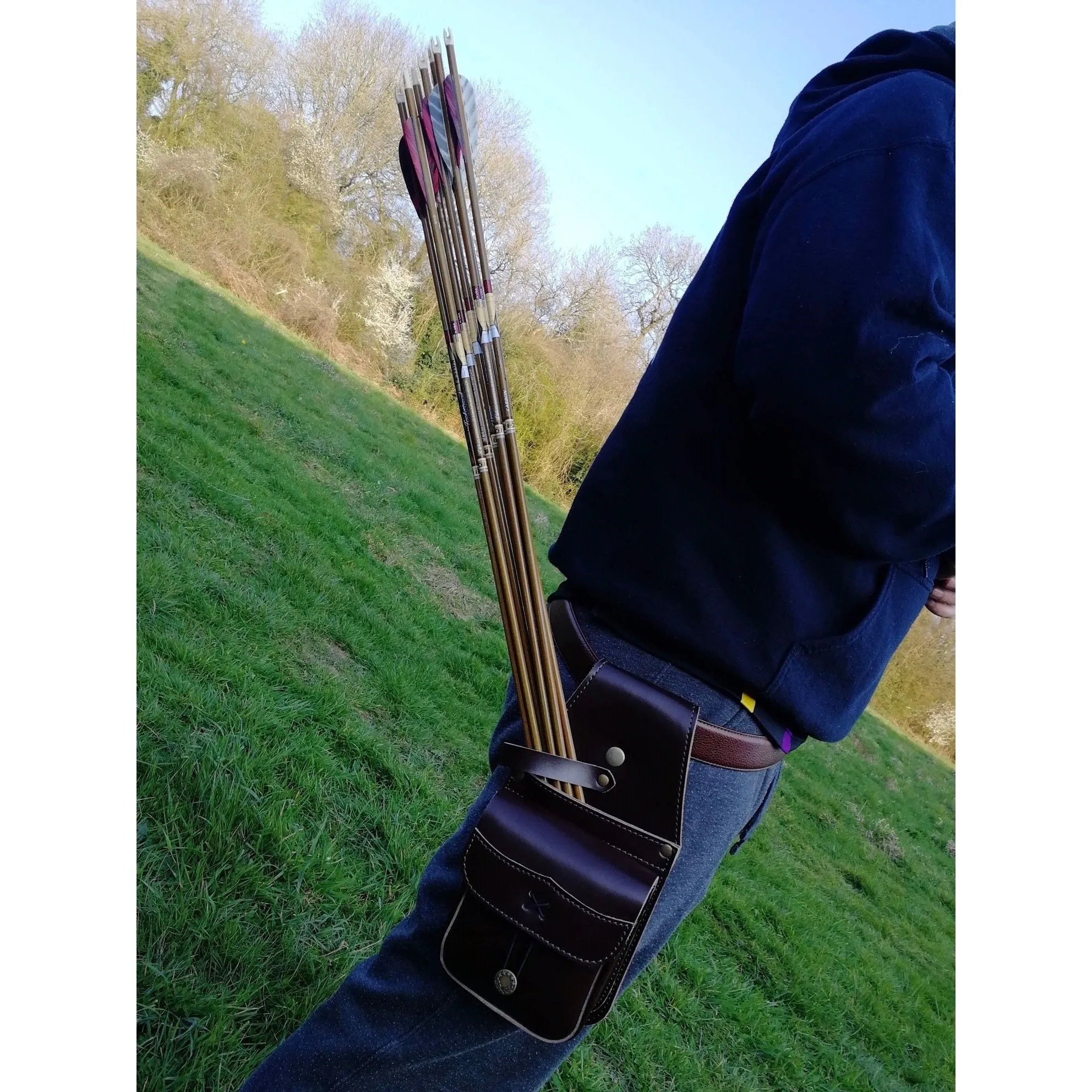 WAS Leather Pocket Quiver