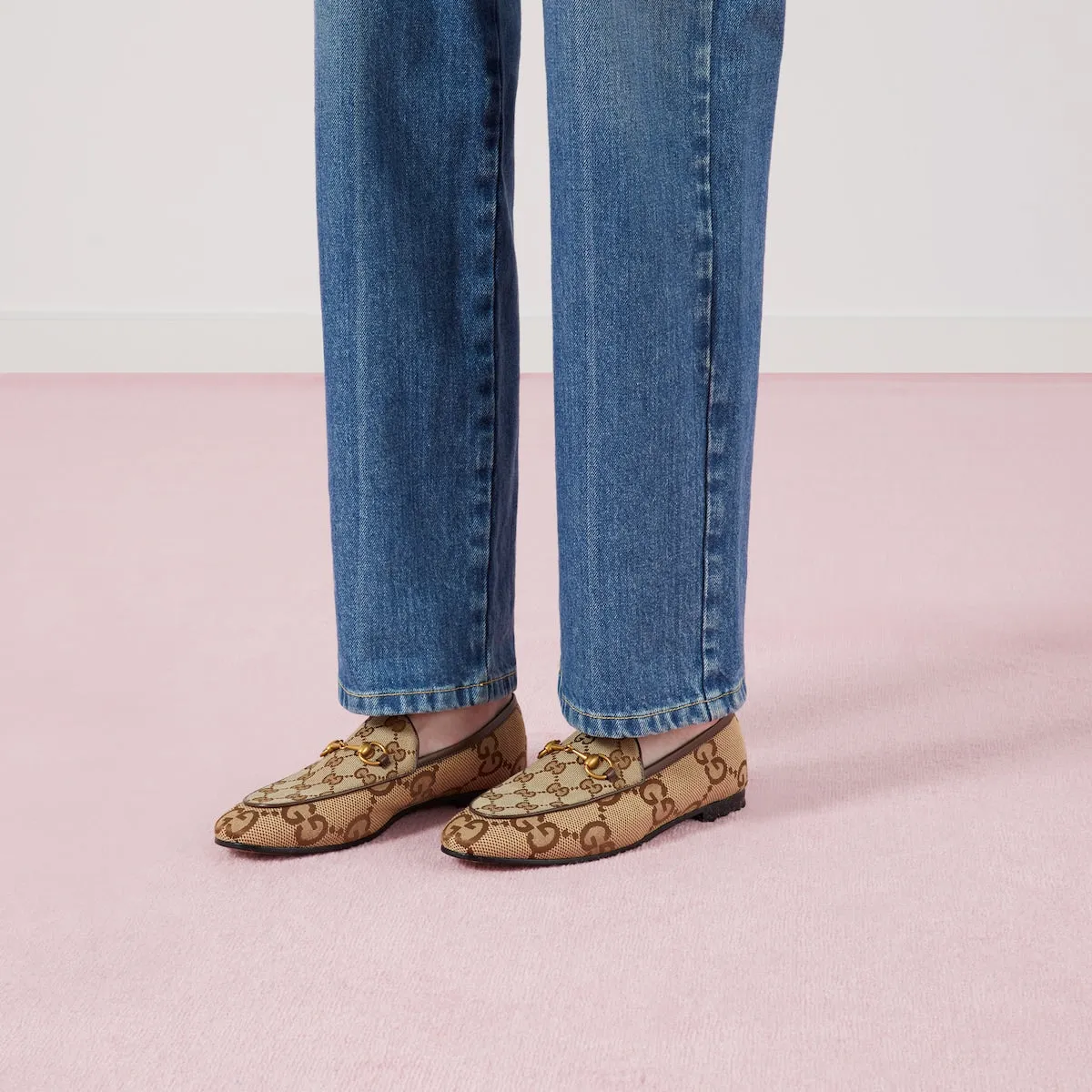 Women's Jordaan loafer GG canvas