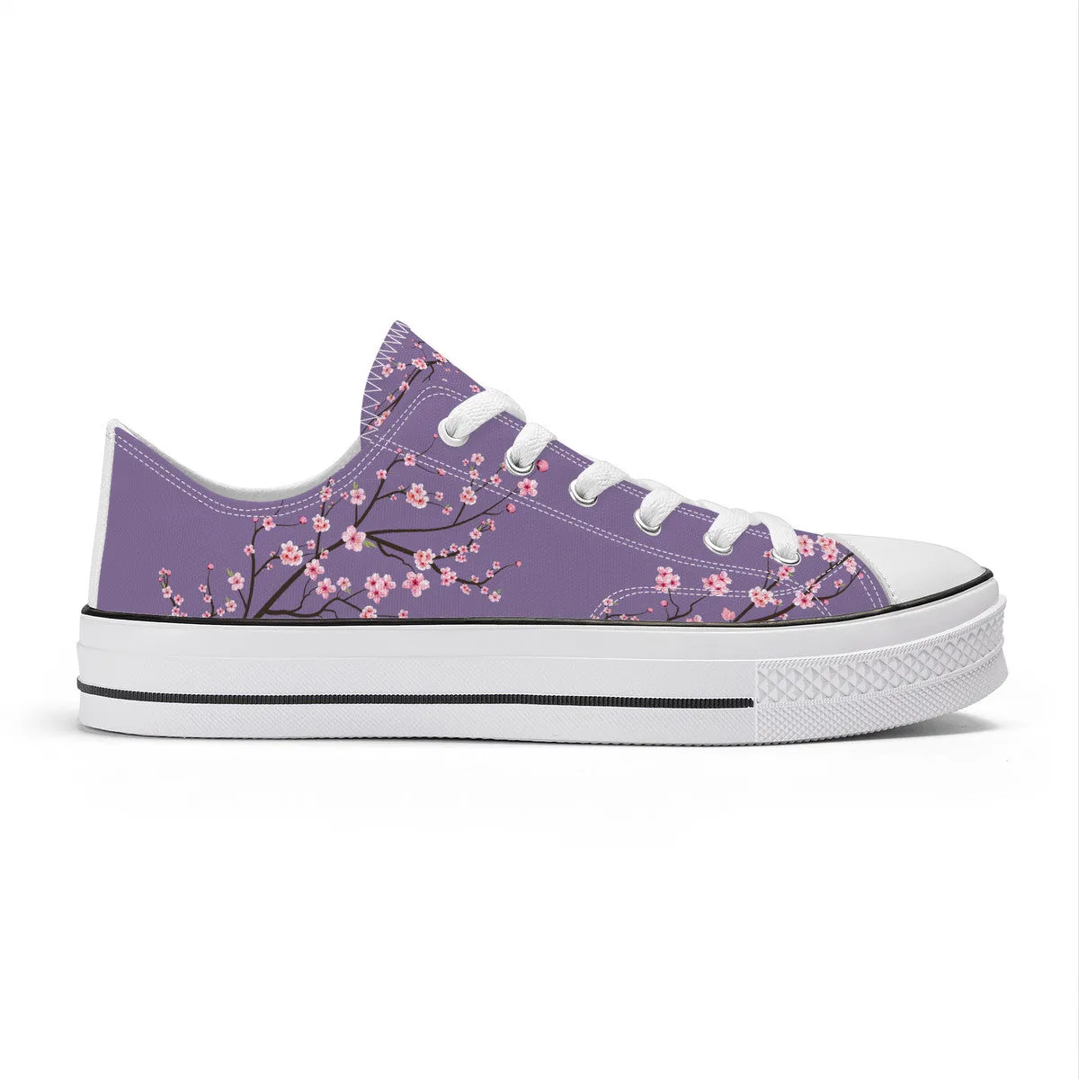 Wysteria Sakura Classic Low Top Canvas Shoes