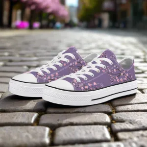 Wysteria Sakura Classic Low Top Canvas Shoes