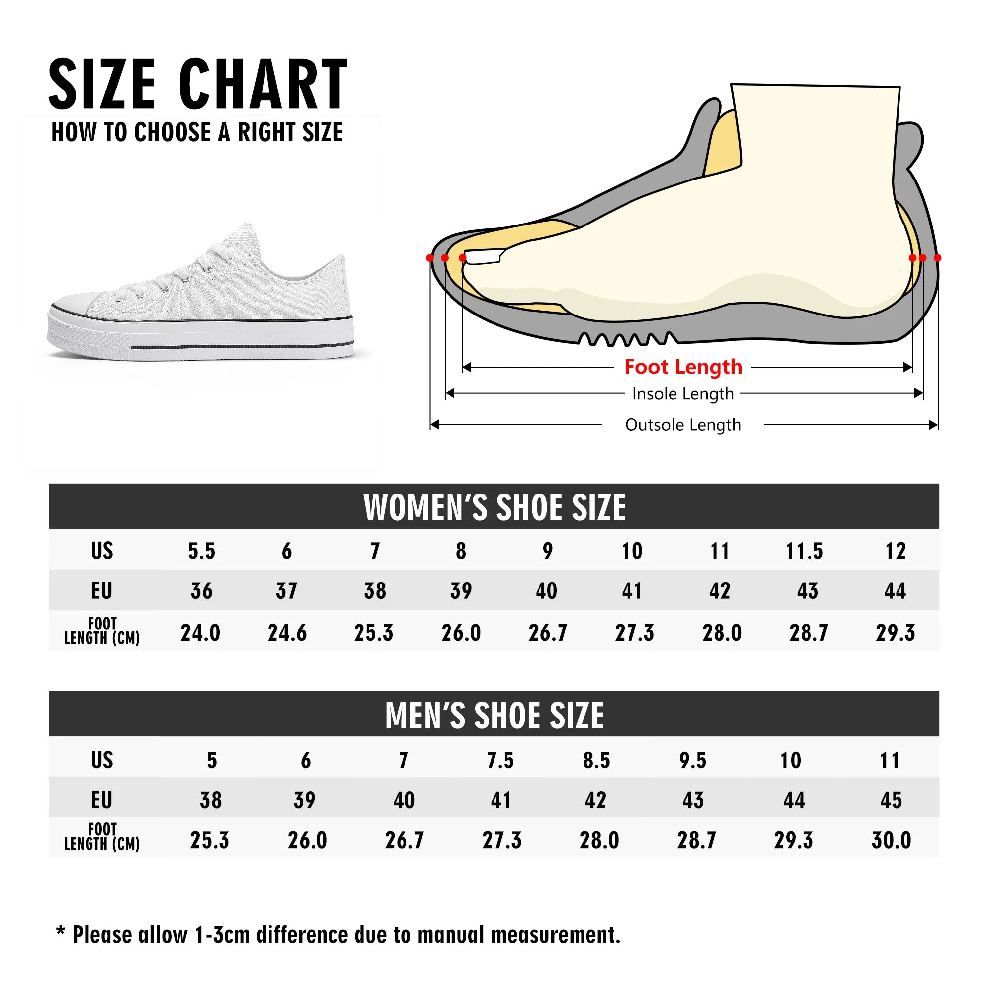 Wysteria Sakura Classic Low Top Canvas Shoes