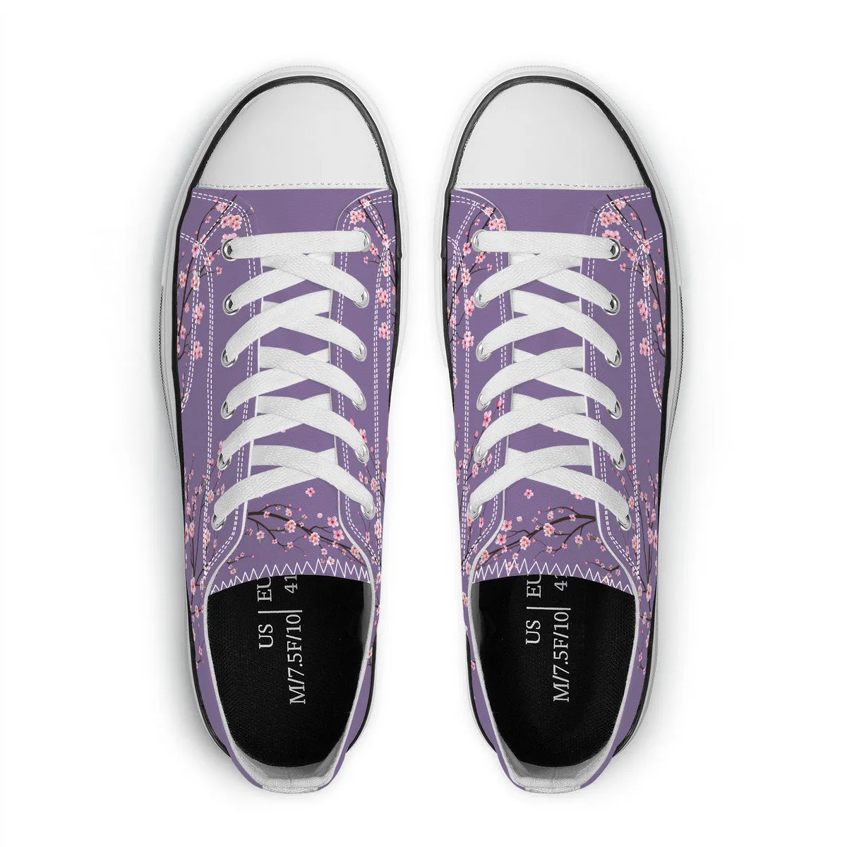 Wysteria Sakura Classic Low Top Canvas Shoes