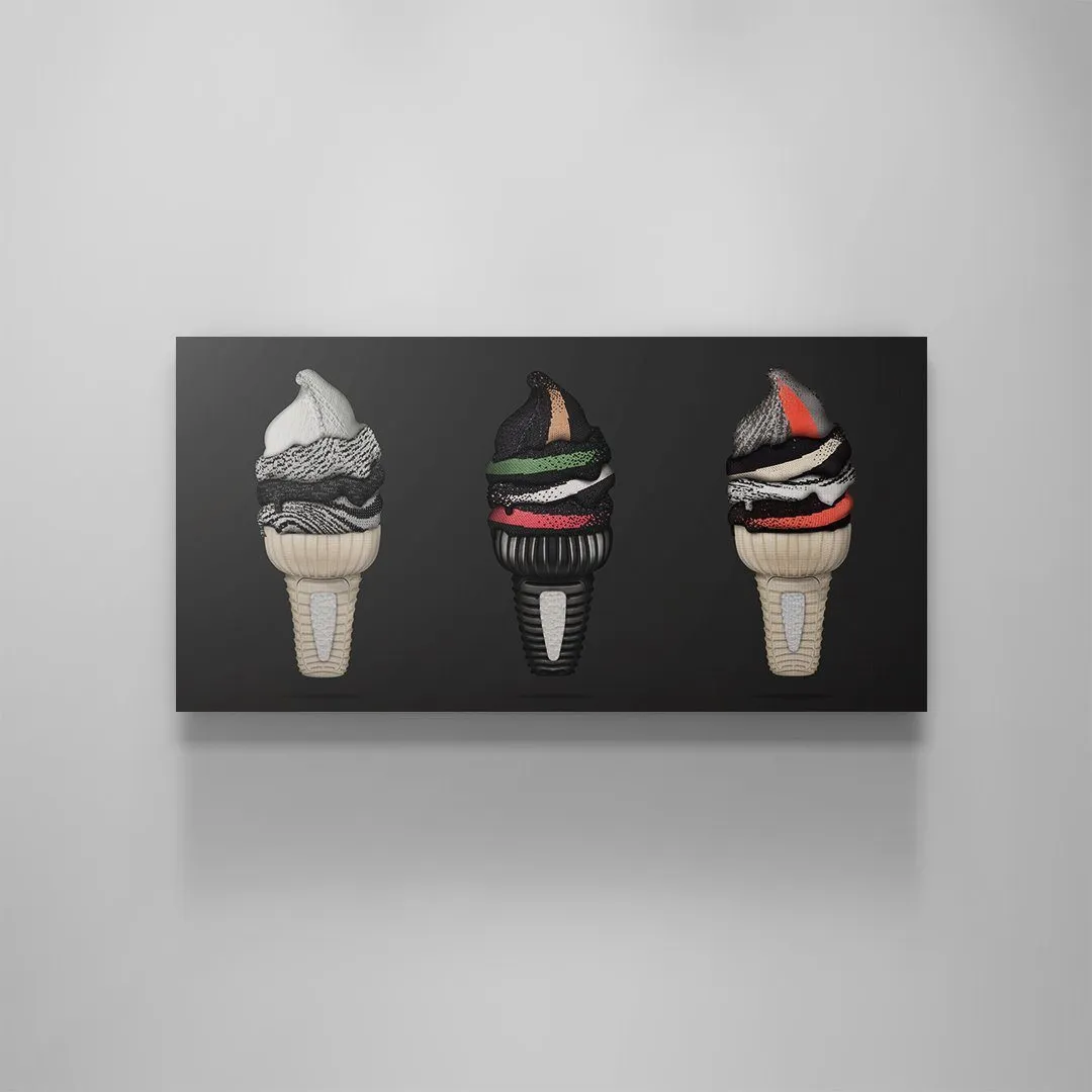 Yeezies N' Cream Trio